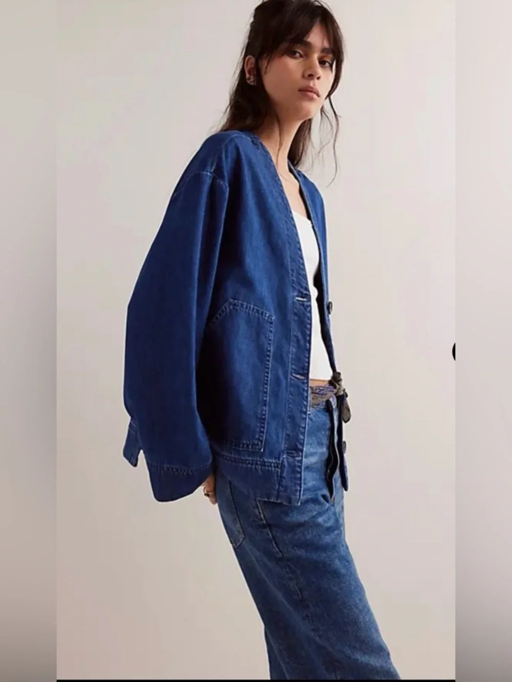 NWOT Free People We The Free
Mimi Denim Jacket - Picture 2 of 8